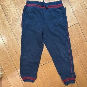 Kids splendid brand Navy Jogger Pants with Red Trim